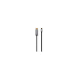 EAN 766623354851 - Manhattan 354851 adaptador de cable de vídeo 3 m USB Tipo C Negro, Plata imagen 4