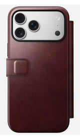 Nomad Modern Leather Folio Iphone 17 Pro Max Burgundy H.