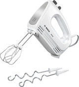 EAN 4242002945101 - Bosch MFQ24200 batidora Batidora de mano 400 W Acero pulido, Blanco imagen 2
