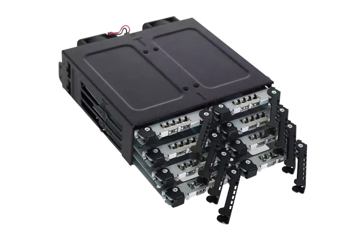 Icy Dock Mb998ip-B Panel Bahía Disco Duro Negro