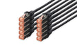 EAN 4016032441540 - Digitus DK-1644-005-BL-10 cable de red Negro 0,5 m Cat6 S/FTP (S-STP) imagen 1