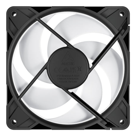 EAN 4895265000720 - ARCTIC Freezer P12 Pro Reverse A-RGB - 3 Pack Carcasa del ordenador Ventilador 12 cm Negro 3 pieza(s) imagen 6