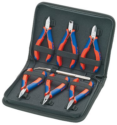 Juego De Herramientas Knipex Elektronikzangen-Set 002016, 7-Piezas 00 20 16