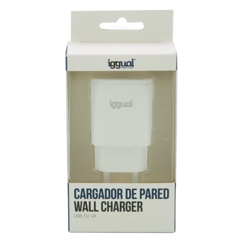Iggual Cargador De Pared 1xusb 5v/2a