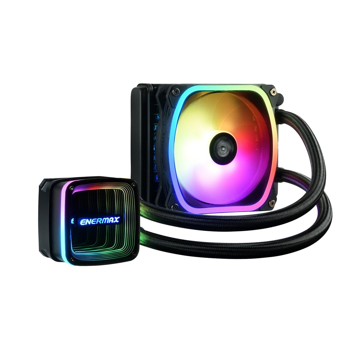 Kit Refrigeracion Liquida Enermax Aquafusion Adv 120mm Squa Rgb