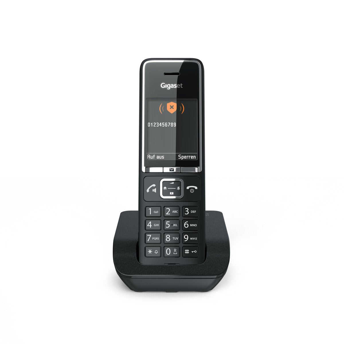 Telefono Gigaset Comfort 550 Black/Chrome