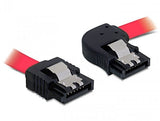 Cable Delock Sata 3 Gb S Gerade Auf Rechts Gewinkelt 30 Cm Rot