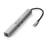 Sharkoon Officepal Combo Adapter, Estación De Acoplamiento Gris 4044951040704