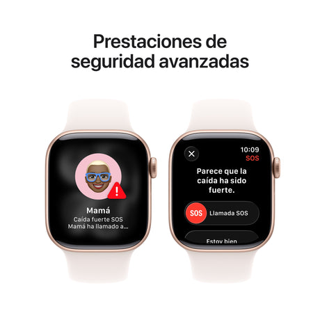 EAN 0195950461190 - Apple Watch Series 11 OLED 42 mm Digital 374 x 446 Pixeles Pantalla táctil Oro rosa Wifi GPS (satélite) imagen 6