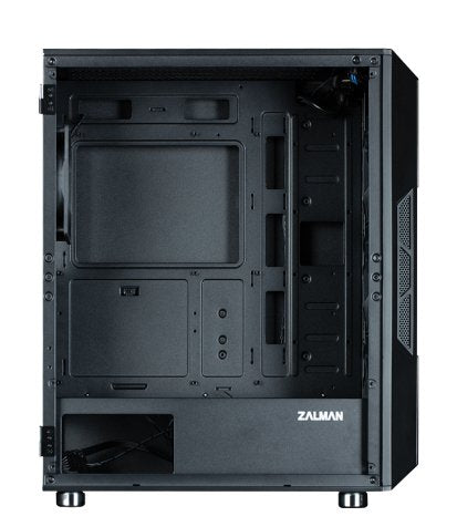 Caja Pc Zalman I3 Neo Atx Mid  Tower Negro Argb Fan X4