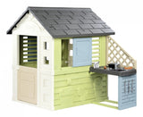 Smoby Life Spielhaus Bonita Con Cocina, Equipo De Juego De Jardín 7600810738