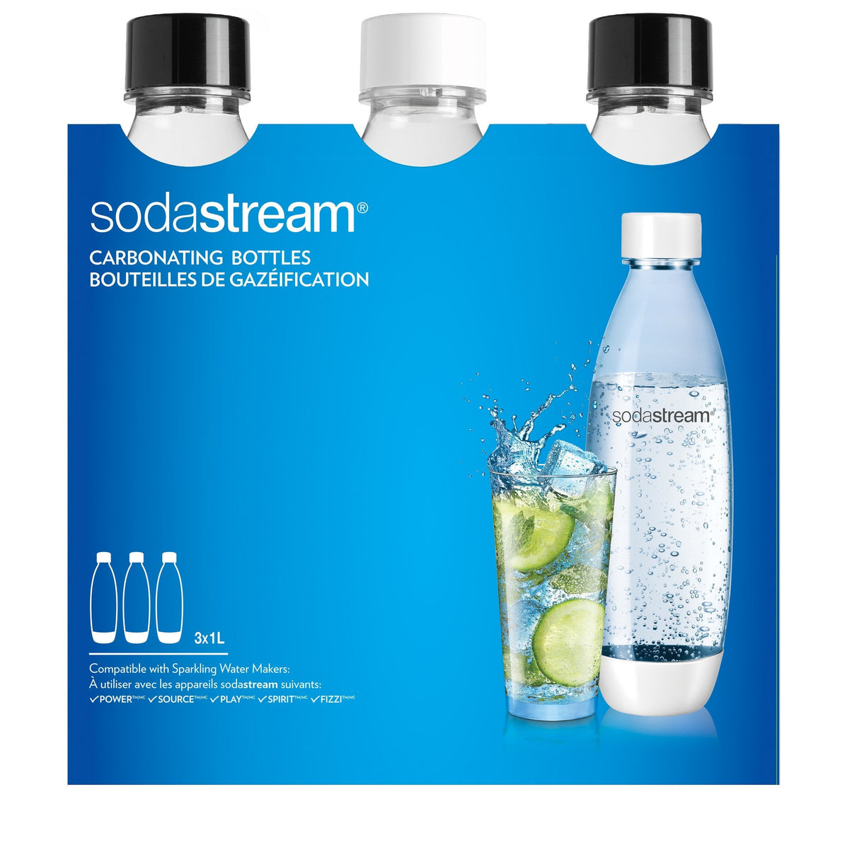 Sodastream 2260748 Consumible Y Accesorio Para Carbonatador Botella Para Bebida Carbonatada