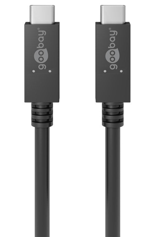 Goobay Cable De Carga Y Sincronización Usb-C 3.2 Pd 100w 49252 0.5m