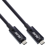 Inline® Usb 3.2 Gen.2 Aoc Cable, Usb Type-C Macho/Macho Negro, 5m