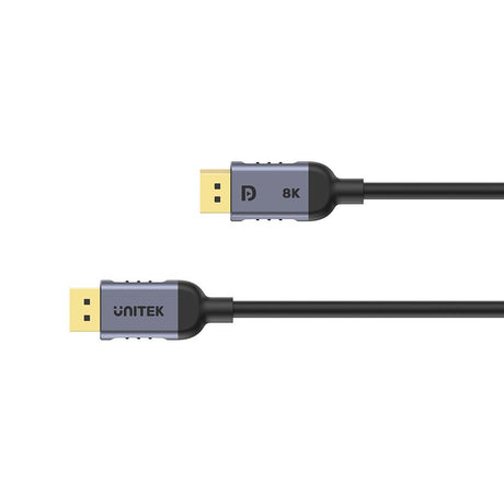 EAN 4894160054012 - UNITEK C1628GY01-5M cable DisplayPort Negro, Gris imagen 2