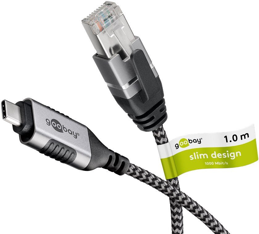 EAN 4040849744013 - Goobay 74401 cambiador de género para cable USB 3.1 type A RJ45 Negro, Plata imagen 12
