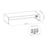EAN 8433281010253 - TooQ TQMR0124 soporte para monitor Escritorio Negro imagen 4