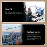 Monitor Samsung 24" Ls24d304gauxen Fhd 100hz Ips