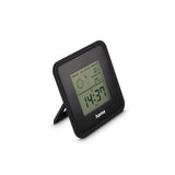 Hama Borneo Medidor De Temperatura Y Humedad Para Interior - Pantalla Digital - Reloj - Indicador De Confort -