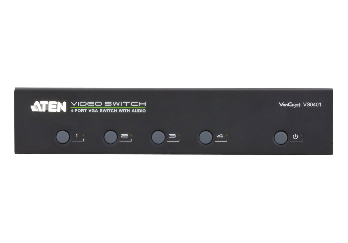 4-Port Vga Audio/Video Switch