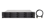 EAN 4713213516171 - QNAP TL-R1200C-RP caja para disco duro externo Carcasa de disco duro/SSD Negro, Gris 2.5/3.5" imagen 2