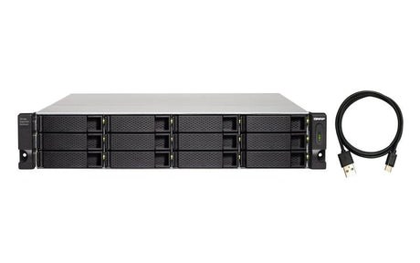 EAN 4713213516171 - QNAP TL-R1200C-RP caja para disco duro externo Carcasa de disco duro/SSD Negro, Gris 2.5/3.5" imagen 2
