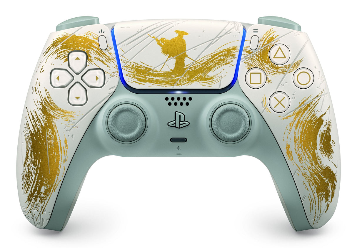 Sony Dualsense Ghost Of Yotei Limited Edition Oro, Blanco Bluetooth/Usb Gamepad Analógico/Digital Playstation 5