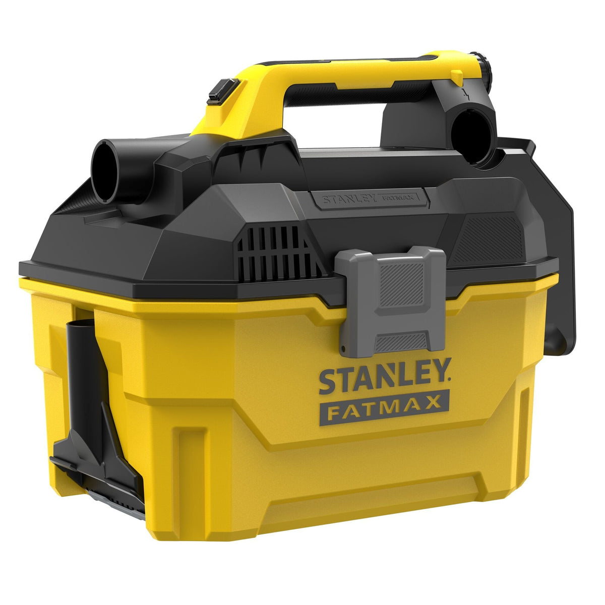 Aspiradora Stanley Fatmax V20, En Seco Y Húmedo (Amarillo, Sin Batería Ni Cargador) Sfmcv002b-Xj