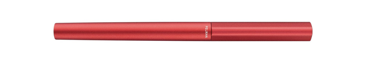 Pelikan Pluma Estilográfica Ineo Elements P6 Metall-Etui Feuer-Rojo