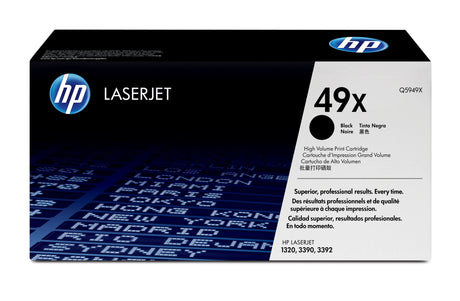 EAN 0193808126604 - HP 49X High Yield Black Original LaserJet Toner Cartridge cartucho de tóner 1 pieza(s) imagen 1