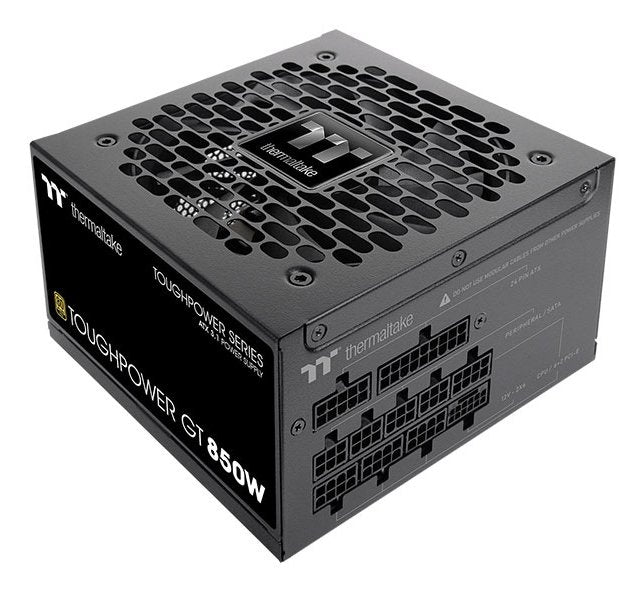 Fuente De Alimentación Thermaltake Toughpower Gt 850w  Para Pc Negra, 1x Gpu De Alta Potencia De 12 Pines, 4x Pcie, Gestión De Cables, 850 Vatios Ps-Tpt-0850fnfage-3