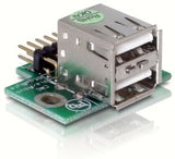 Delock Usb Pinheader Macho> 2x Usb2.0 Hembra