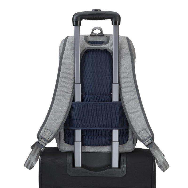 Rivacase 7760 Maletines Para Portátil 39,6 Cm (15.6") Funda Tipo Mochila Gris