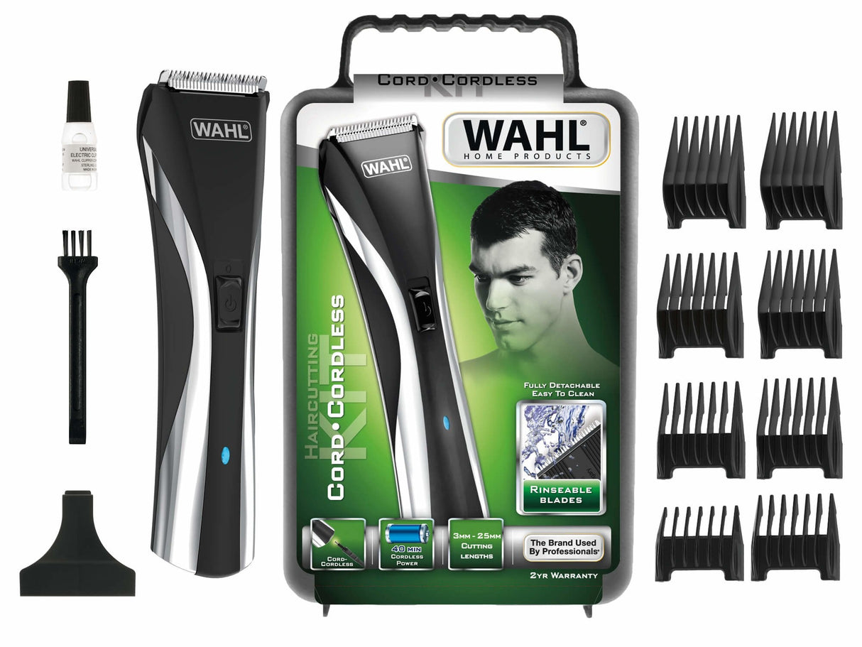 Cortapelos Afeitadora Wahl 9698-1016 Hybrid Clipper Led