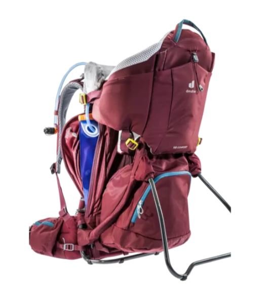 Mochila Portabebés Deuter Kid Comfort  Poliamida Rojo