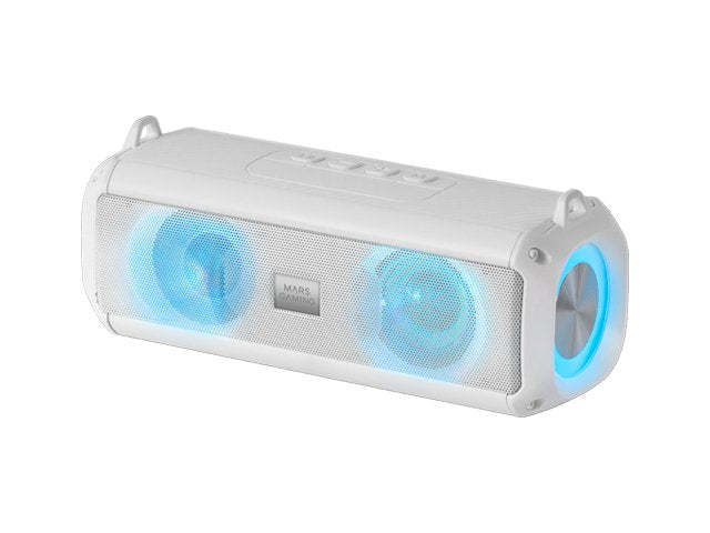 Altavoz Portátil Barra De Sonido Con Bluetooth Mars Gaming Msb-Xt 20w 2.0 Blanco