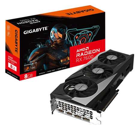 EAN 4719331313425 - GIGABYTE GAMING Radeon RX 7600 OC 8G AMD 8 GB GDDR6 imagen 1