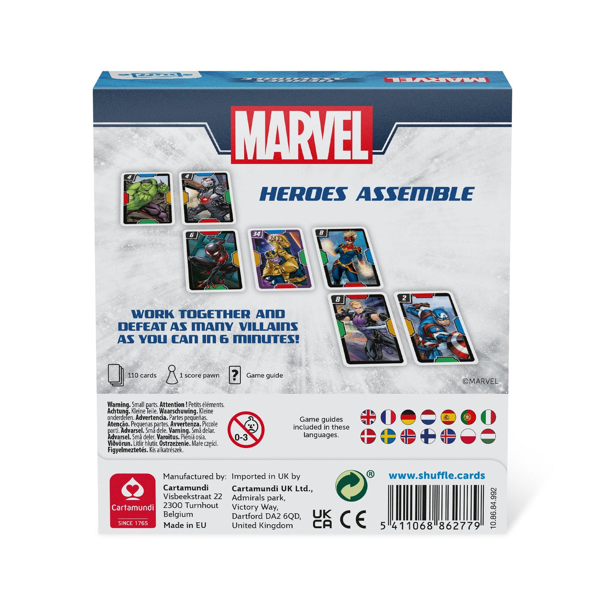 Juego De Mesa Vengadores Avengers Marvel