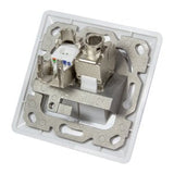 Logilink Nk4021 Caja 2 Módulos Placa Keystone Blanco Puro
