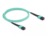 Delock Lwl Cable Mpo Buchse Zu Mpo Buchse 12 Fasern, Polarität A, Multimode Om4, 50 125 ?M, 2 M