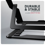 EAN 8595247909220 - Axagon STND-LAB Laptop-Ständer, höhenverstellbar, faltbar, Aluminium Soporte para ordenador portátil y ta imagen 8