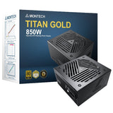 Montech Titan Gold 850w - 80 Plus & Cybenetics Gold Netzteil, Modular, Pcie 5.0 - 850 Watt