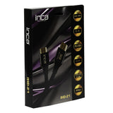EAN 8681949010613 - Inca IHD-21 cable HDMI 2 m HDMI tipo A (Estándar) 3 x HDMI Type A (Standard) Negro imagen 9