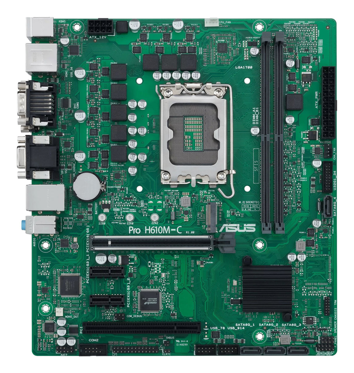 EAN 4711081655152 - ASUS Pro H610M-C-CSM Intel H610 LGA 1700 micro ATX imagen 2