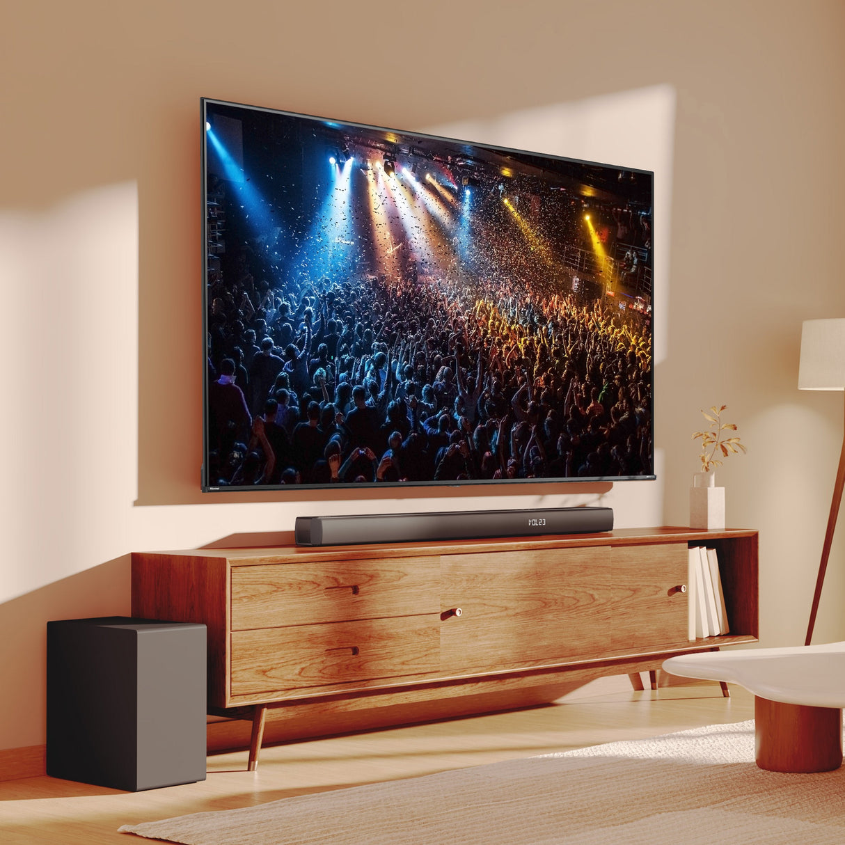 EAN 6942351409085 - Hisense HS3100 altavoz soundbar Negro 3.1 canales 480 W imagen 4