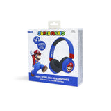 Auriculares Inalambricos Infantiles Super Mario Bros