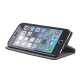 Funda Tipo Libro Con Soporte Magnética Negro Compatible Honor Magic 8 Lite - Jaym®