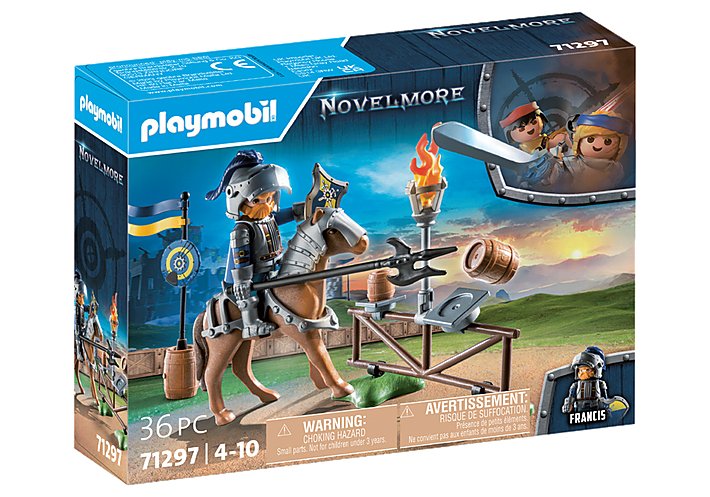 Playmobil 71297 Novelmore Zona De Ejercicios, Juguete De Construcción