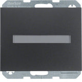 Berker 47527206 Steckd. Schuko M. Klappdeckel Bsf U. Erh.Bs K.1 Anthrazit Matt