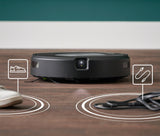 Robot Roomba Combo J7+ Aspiradora Robotizada Bolsa Para El Polvo Negro, Acero Inoxidable